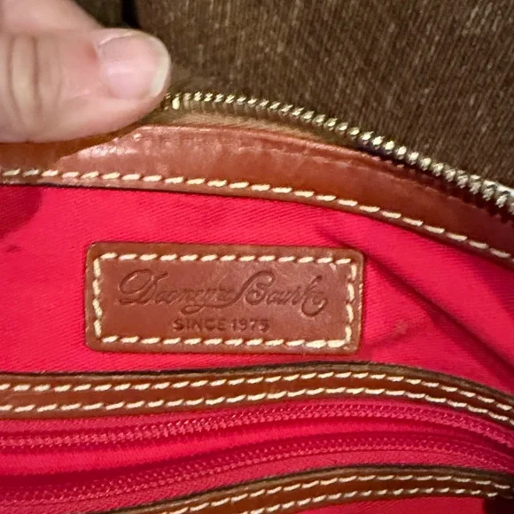 Dooney & Bourke Pebble Grain Zip Zip Satchel in White - Picture 7 of 15